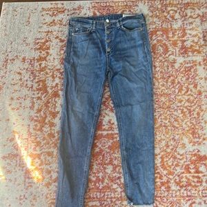 Rag & Bone Nina High Rise Ankle Skinny Jeans